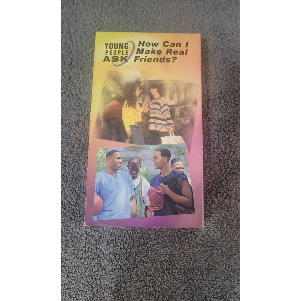 Young People Ask How Can I Make Real Friends VHS 1999 Watchtower Bible Christian